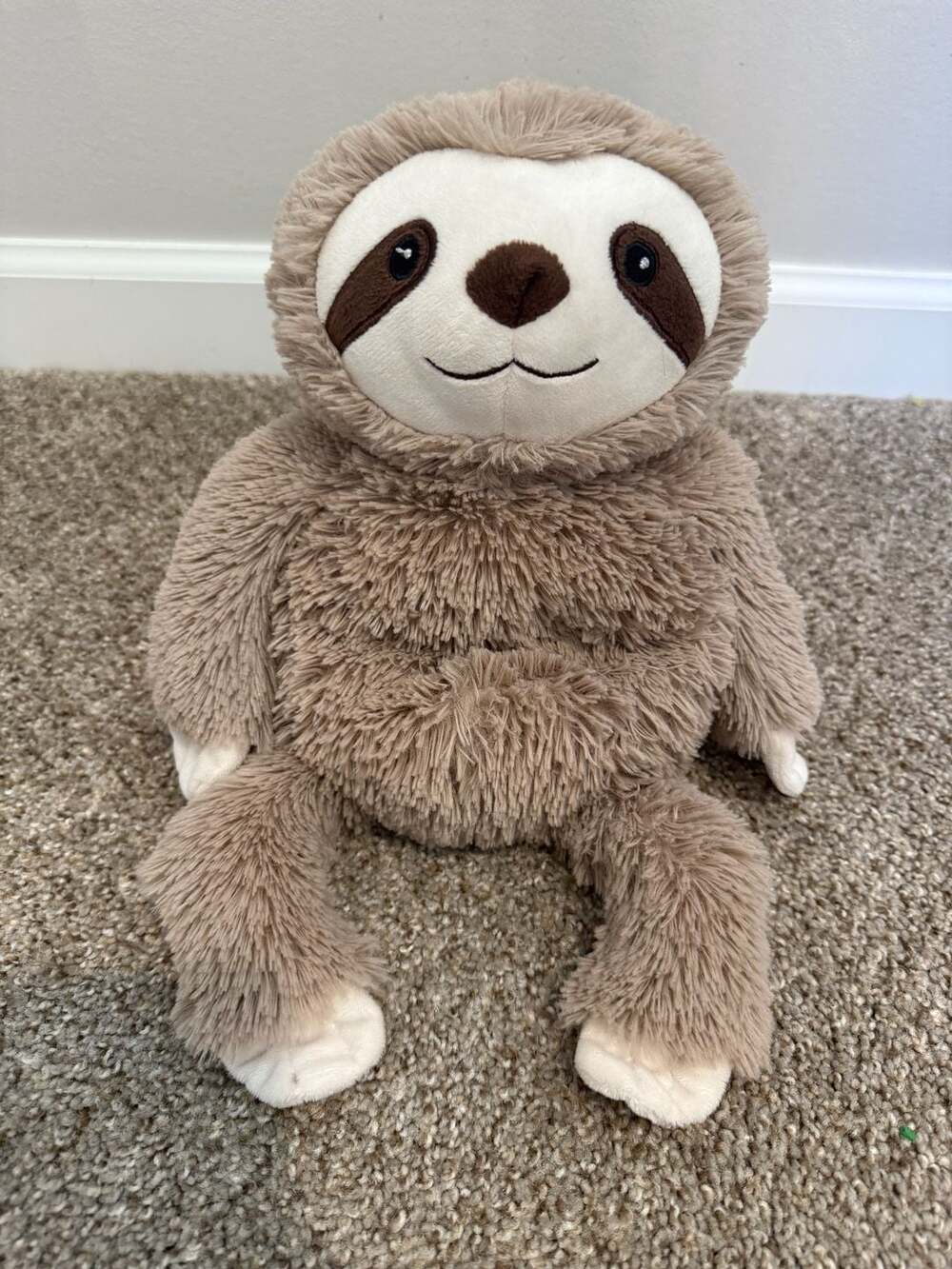 Warmies Sloth Fully Microwavable Lavender Scented Plush